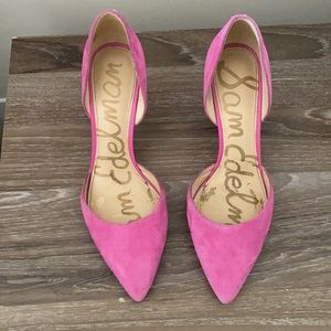 Hot pink Sam Edelman heels
